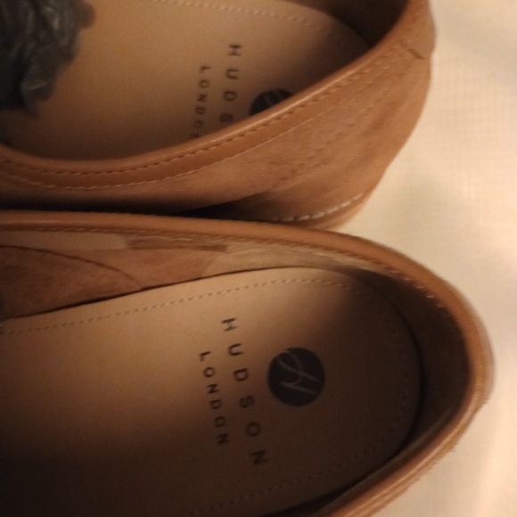 Hudson London Andover Suede Lace Up Shoes Size 8 US - Picture 3 of 6